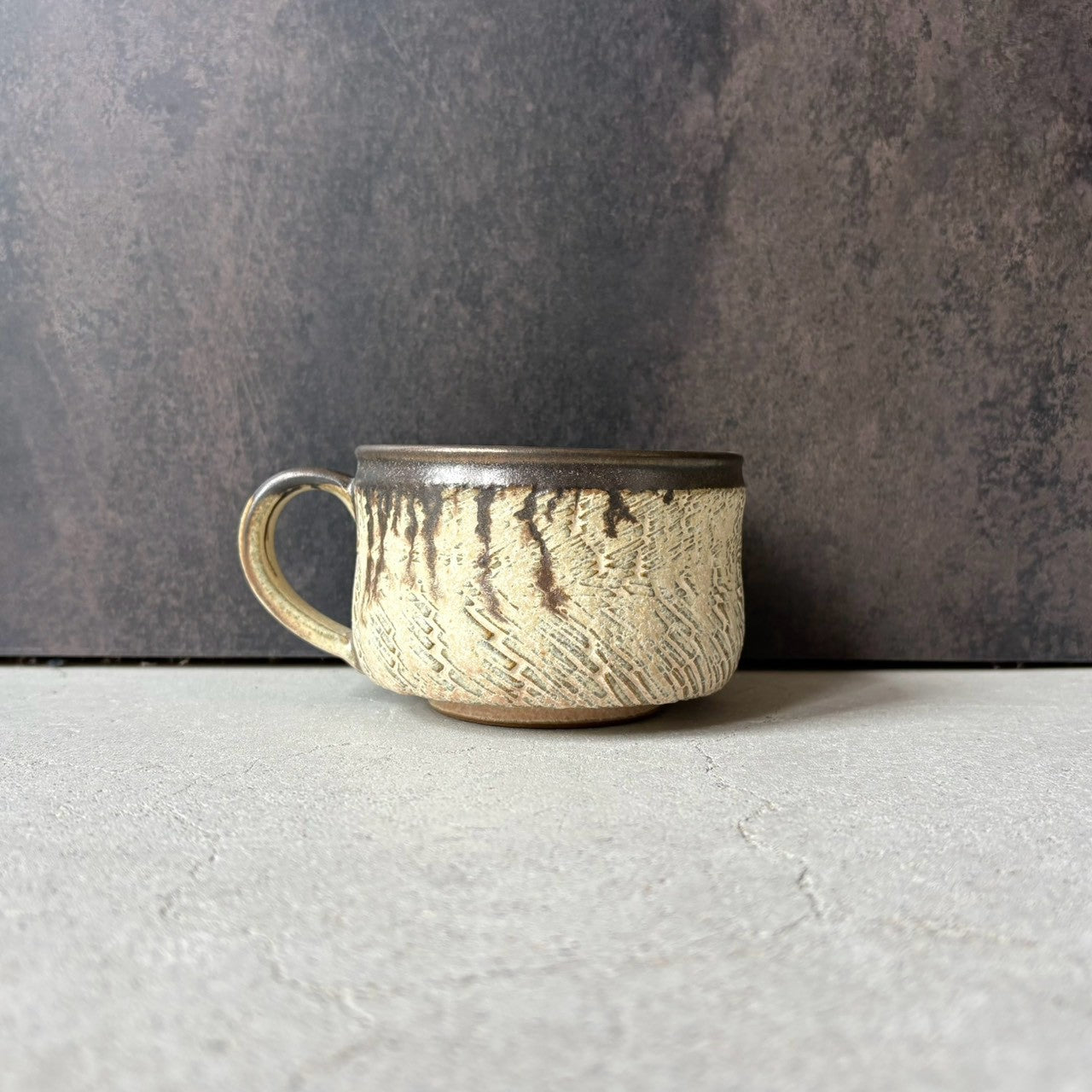mugata works プロフ必読　 w-b/mug cup【5-1】｜川澄智一 笠間焼のマグカップ – Kyoto nokaze Global