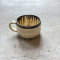 White mug from Kasama, handmade in Japan