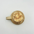 Cork coffee cup white