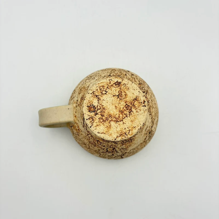 Cork coffee cup white