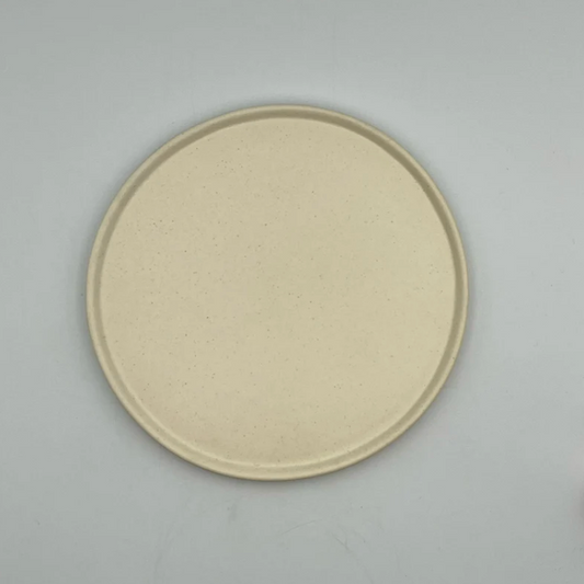nagi plate matte white