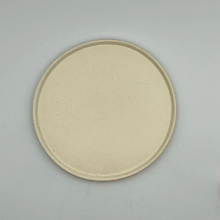 nagi plate matte white
