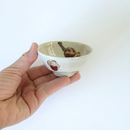 Guinomi Sake Cup. Handmade Tokyo ware from Japan.