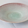 Red Enamel Rim Plate, Large