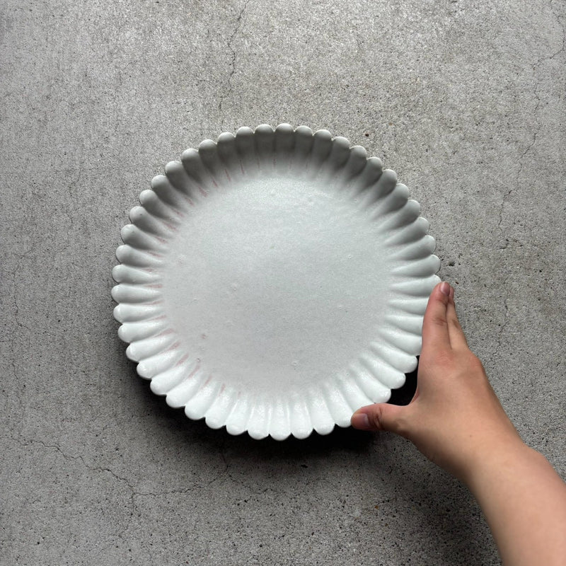 Rinka 8.5-inch Plate, White
