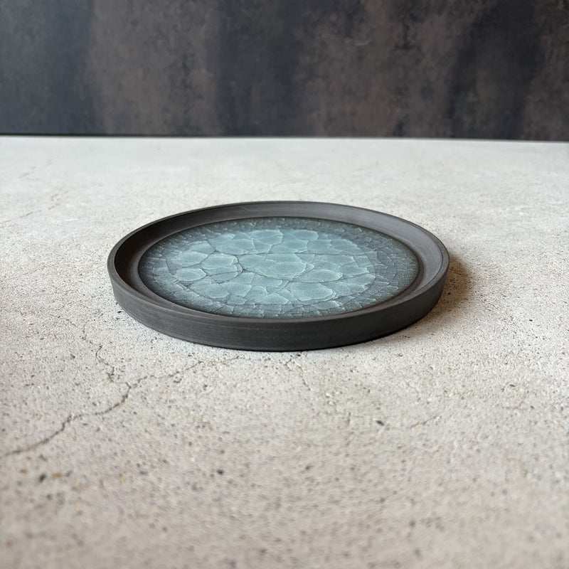 Handmade Odawara ware plate, one of a kind