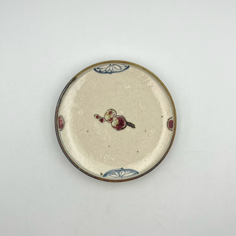 Small plate (plum)