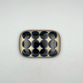 Small Rectangular Plate No.1 — Okinawa. Handmade Okinawa ware from Japan.