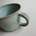 Large Mug with Pine Ash Glaze