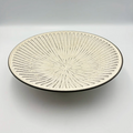 Hana Shinogi Large Plate, White