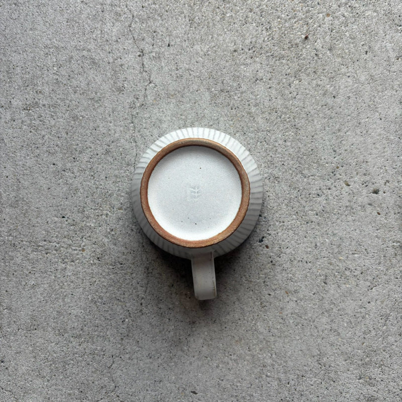 White Matte Shinogi Free Mug