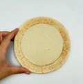 Scratch Round Plate (M) - White