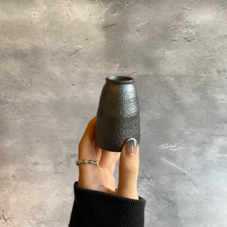 Hammered Flower Vase
