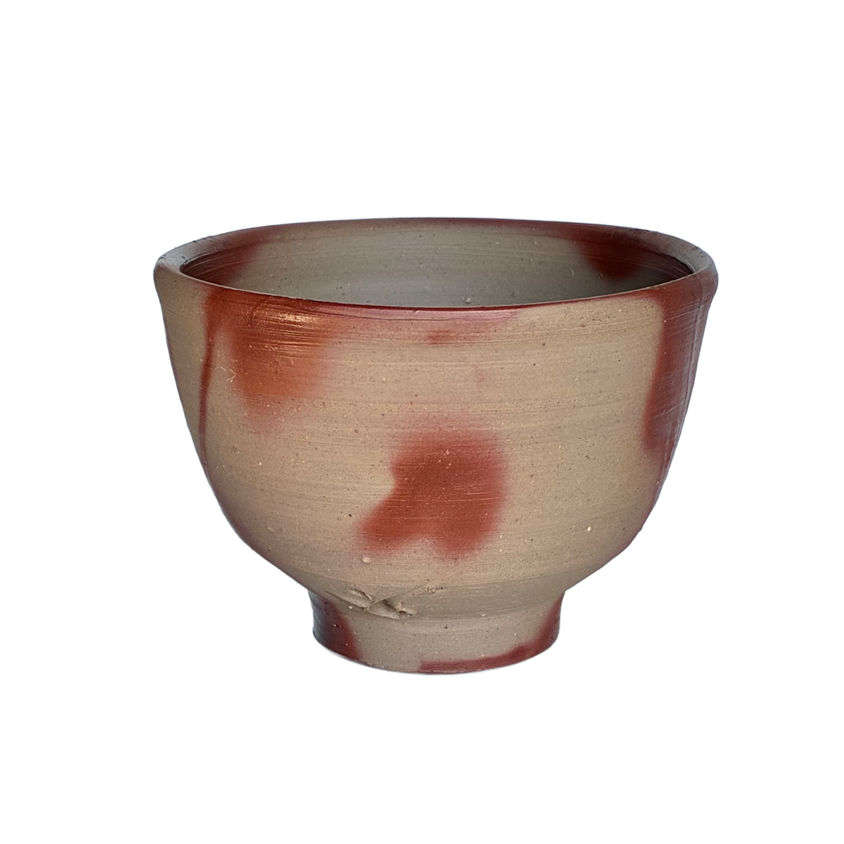 藤原啓 作 備前緋襷茶盌 – Kyoto nokaze Global