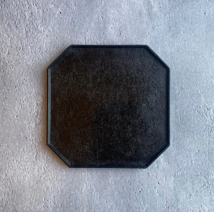 Washi-Paper-Clad Tea Tray M (Black)
