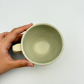 Cork coffee cup white