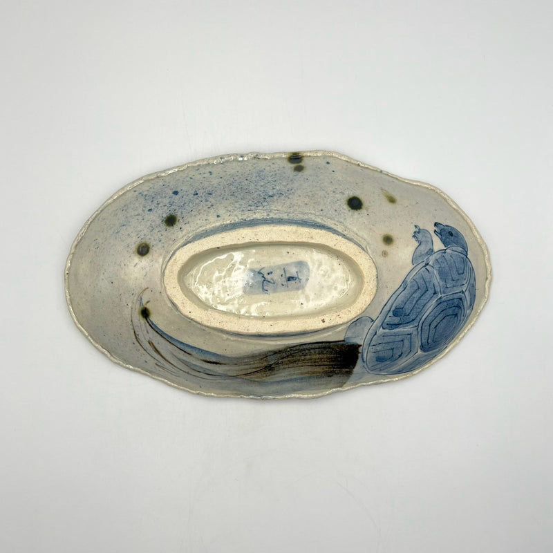 Oval pot (Okame)