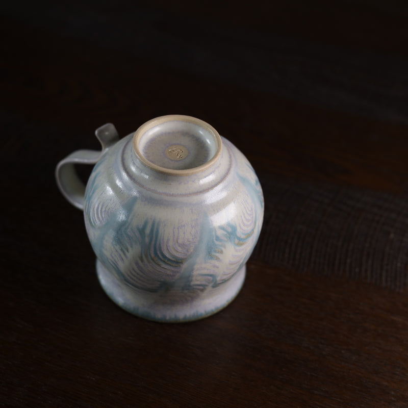 Japanese white mug from Kyoto — Kyoto ware