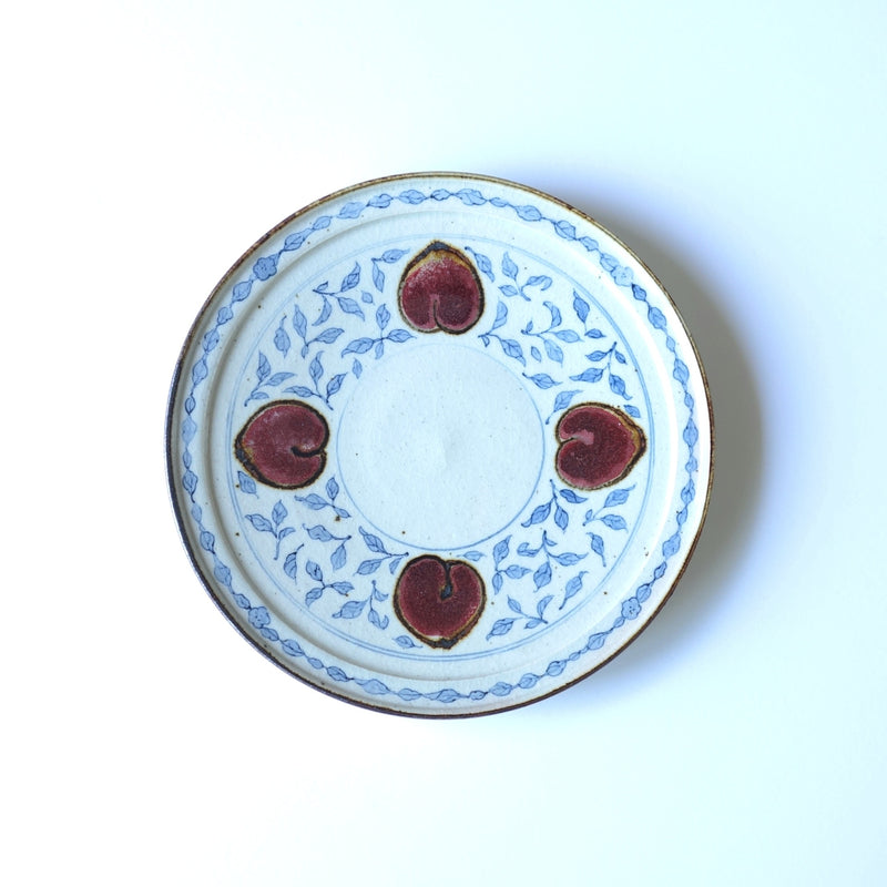 7-sun plate (peach)