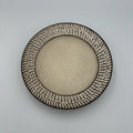 Shinogi Rim Plate, Large, White