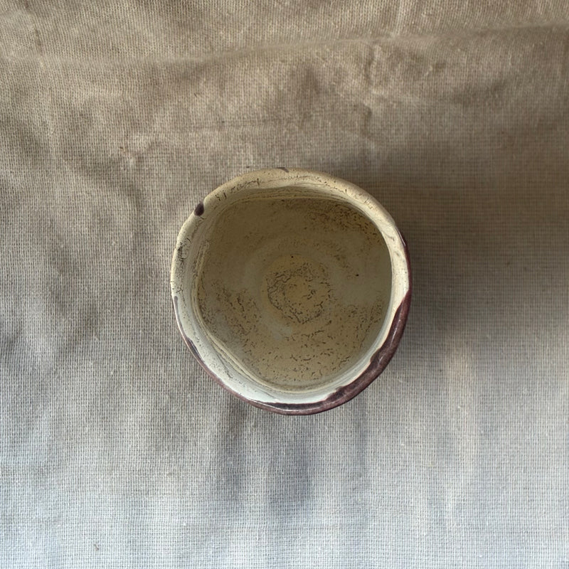 Handmade Miyazaki ware teacup, one of a kind