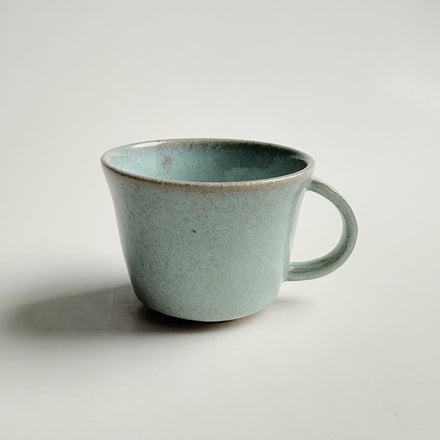Small mug with pine ash glaze