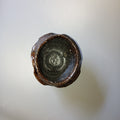 Handmade Bizen ware sake cup, one of a kind