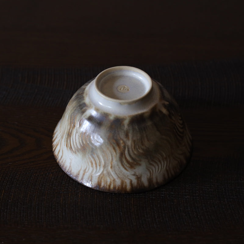 Rice Bowl — Ooze Brown, shipped worldwide from Kyoto