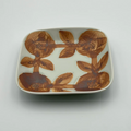 Square Plate, Flower