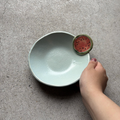 Okinawa ware bowl made by hand in Okinawa, Japan