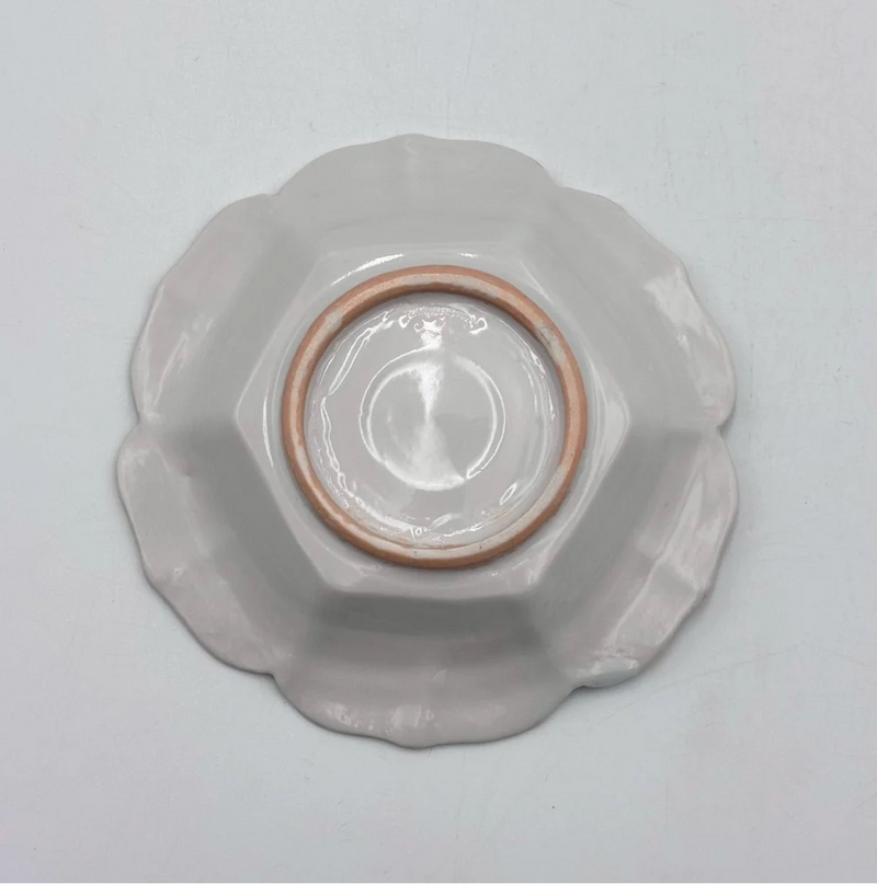 Sometsuke Small Floral Pattern Rinka Small Plate