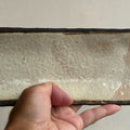 Japanese pottery long plate made by hand in Miyazaki, Japan