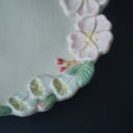 Pink small plate from Chiba, handmade in Japan