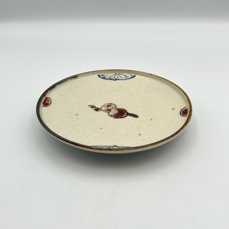 Small plate (plum)