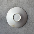Shallow Rim Bowl, White — Okinawa, shipped worldwide from Kyoto