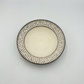 Shinogi Rim Plate M White