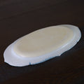 Japanese white plate from Kyoto — Kyoto ware