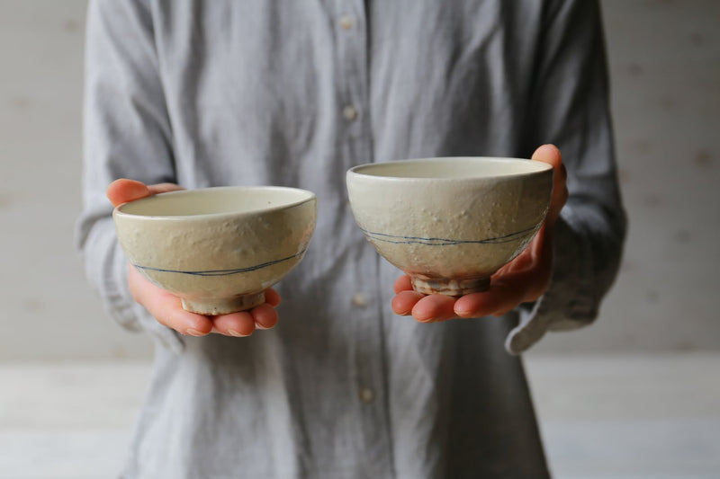 Gosu line rice bowl, large