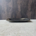 Carbonized Yakishime Square Bowl