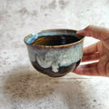 Teabowls with Oniban Glaze and Kunofu Glaze