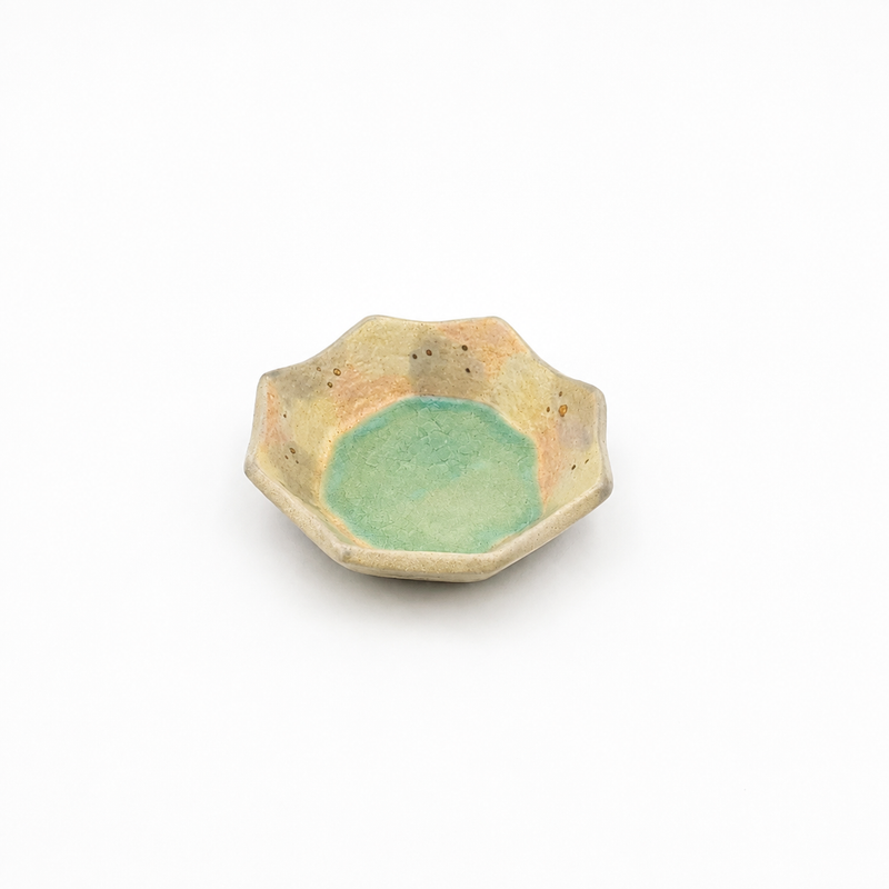 Blue bowl from Okinawa, handmade in Japan