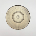 Hana Shinogi Plate, Medium, White