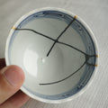 Meiji era Kintsugi Imari teacup (bamboo pattern)