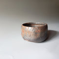Inbe-de Black Matcha Chawan No.2 — Bizen, shipped worldwide from Kyoto