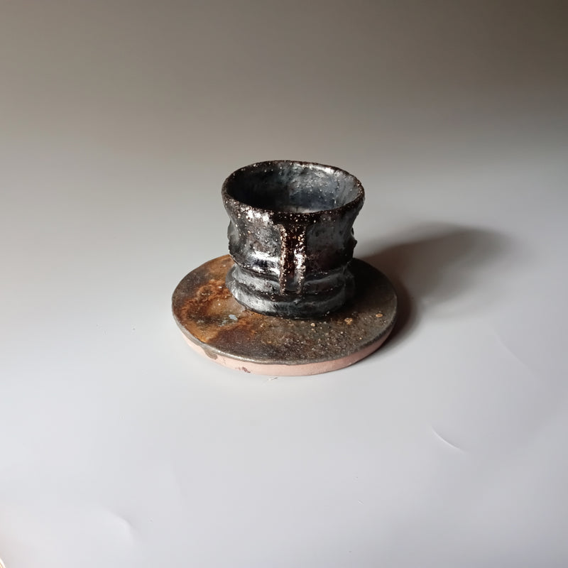 Bizen ware mug made by hand in Bizen, Japan