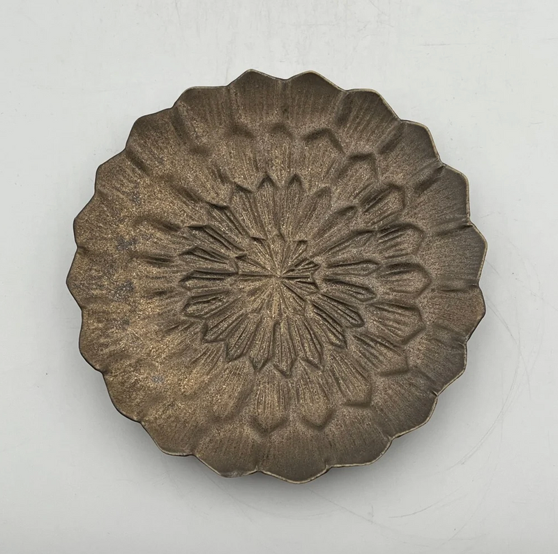 Bronze Dahlia 5-inch Plate