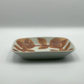 Square Plate, Flower