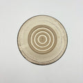 Shinogi Rim Plate 5-sun, White