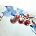 Grape Oval Plate