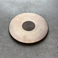 Brown plate from Kasama, handmade in Japan